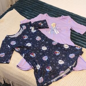 Disney Frozen Kids Dresses - Purple and Blue Size S Or 6